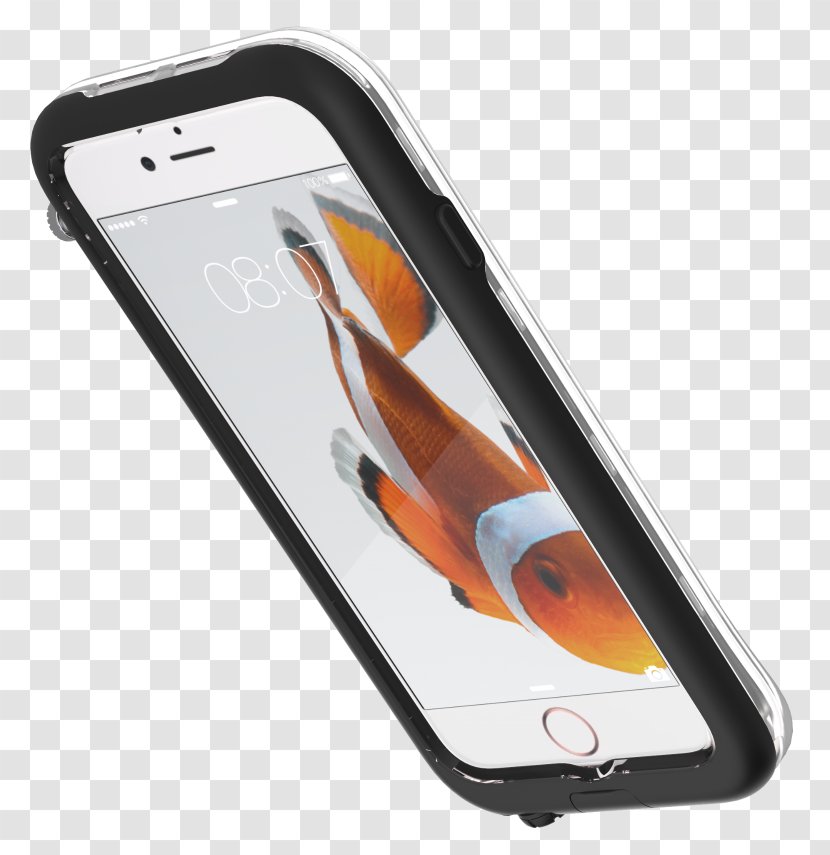 Apple IPhone 7 Plus 6S Telephone Mobile Phone Accessories - Orange Transparent PNG
