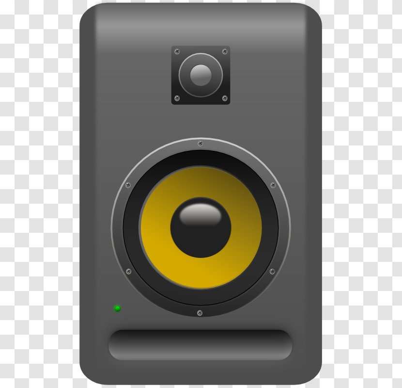 Loudspeaker Studio Monitor Clip Art - Subwoofer - Cliparts Transparent PNG