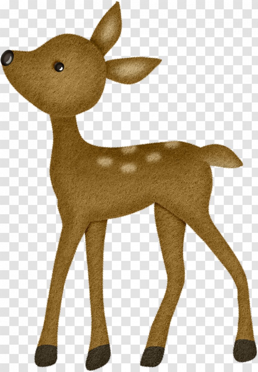 Reindeer Tiger Elk - Vertebrate - Brown Cute Deer Transparent PNG