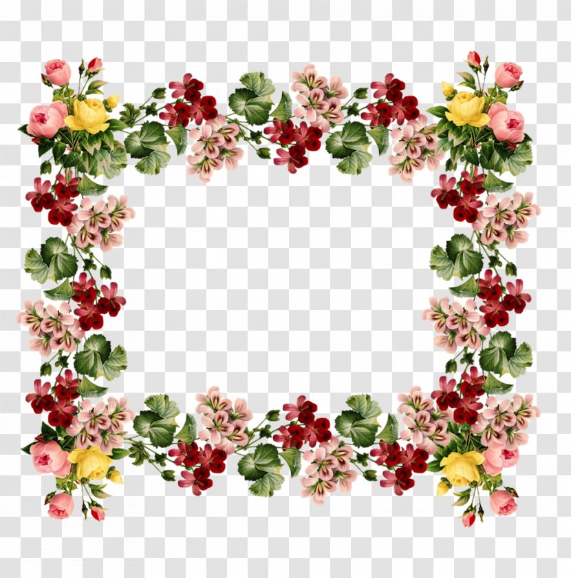 Paper Flower Retro Style Floral Design Clip Art - Artificial - Garland Transparent PNG