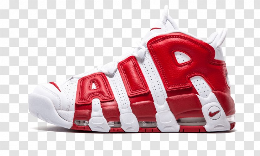 Nike Sports Shoes Air More Uptempo 'White Red' Basketball Shoe - Amazon Off White Hoodie Transparent PNG