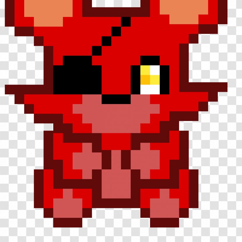 Five Nights At Freddy's 2 Pixel Art 4 - Heart - Sprite Transparent PNG