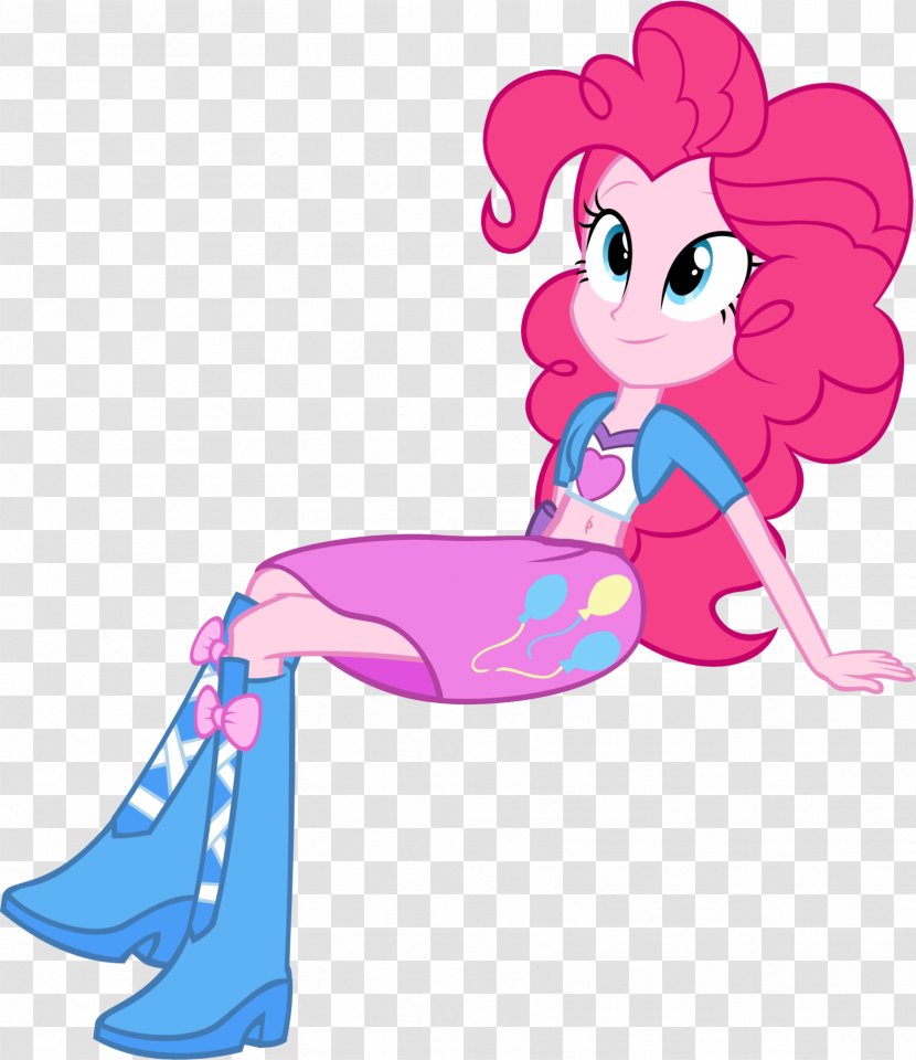 Pony Pinkie Pie Sunset Shimmer Applejack Twilight Sparkle - Cartoon - Belly Button Transparent PNG