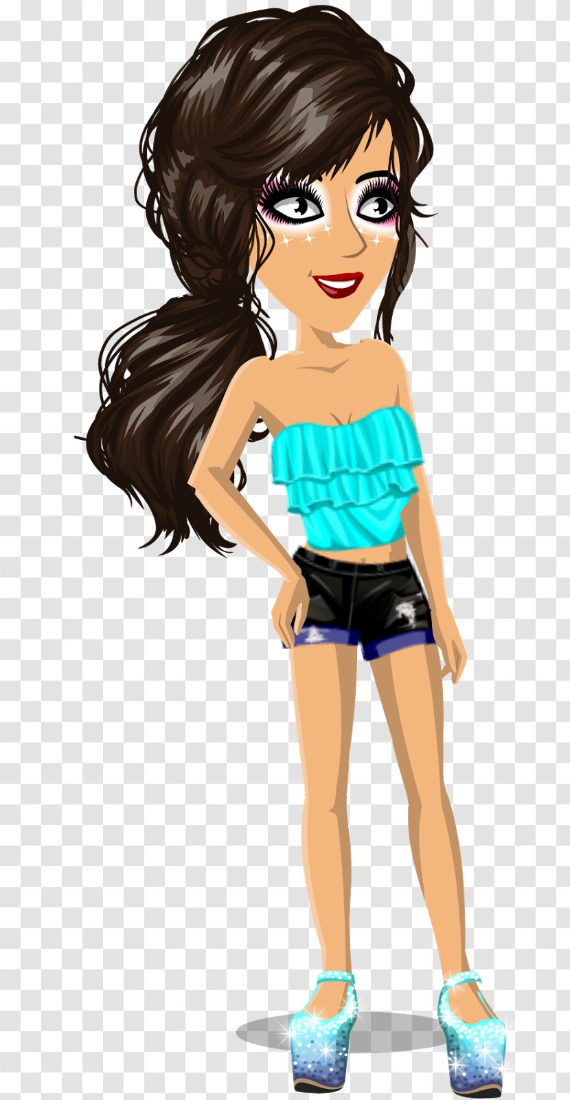 MovieStarPlanet Wiki Internet Media Type - Silhouette - Bni Transparent PNG