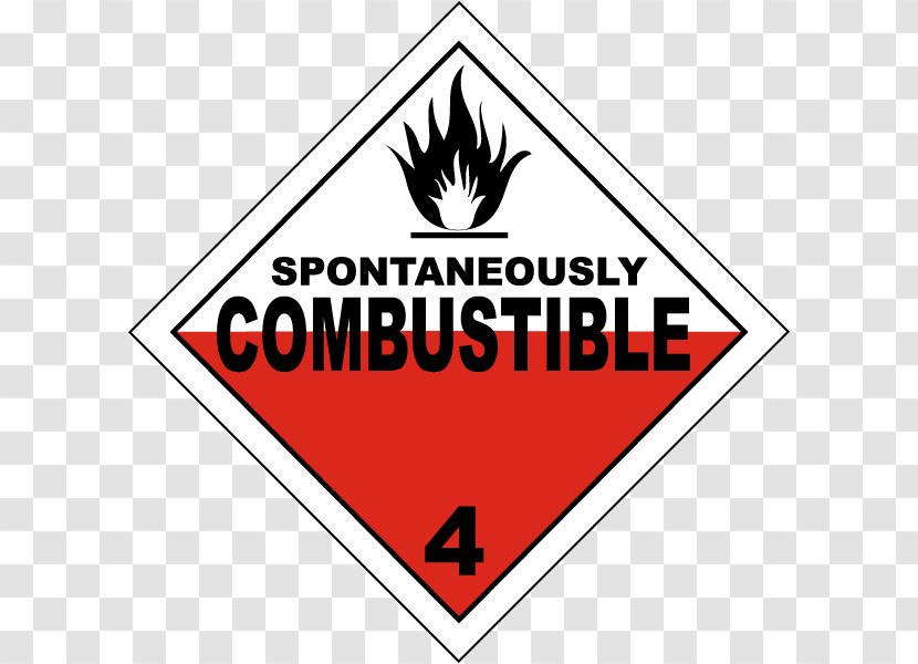 Dangerous Goods Combustibility And Flammability Placard Label Flammable Liquid Transparent PNG
