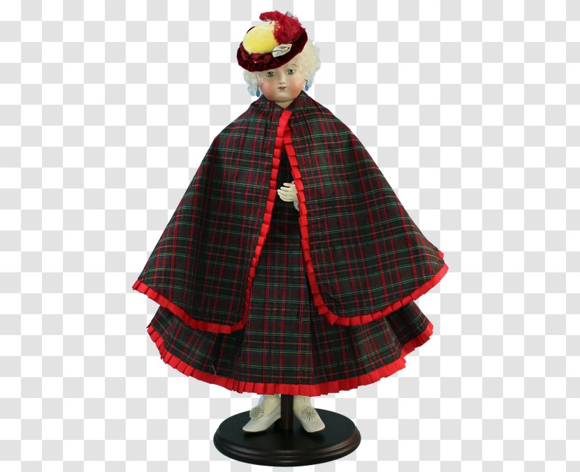 Tartan Mode Enfantine Wish Booklets Child Soutache - Inch - 22 French Fashion Doll Transparent PNG