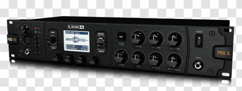 Guitar Amplifier Line 6 POD HD Pro X Effects Processors & Pedals - Pocket Pod Transparent PNG