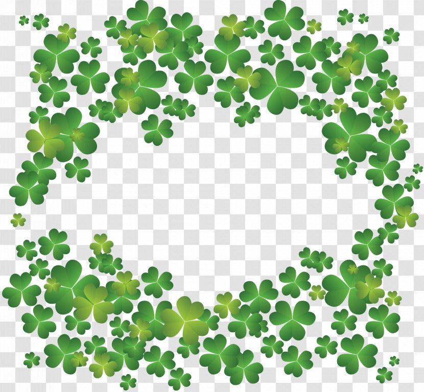 Four-leaf Clover Shamrock Saint Patricks Day Clip Art - Point - Creative Transparent PNG