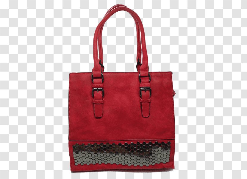 Tote Bag Leather Handbag Red - Falaise Transparent PNG