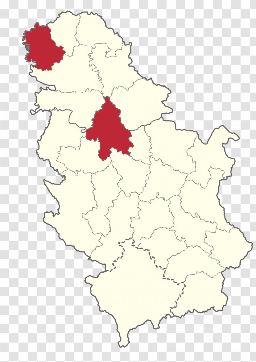 Prizren District Administrative Division Districts Of Serbia Pirot - Tree - Wikipedia Transparent PNG