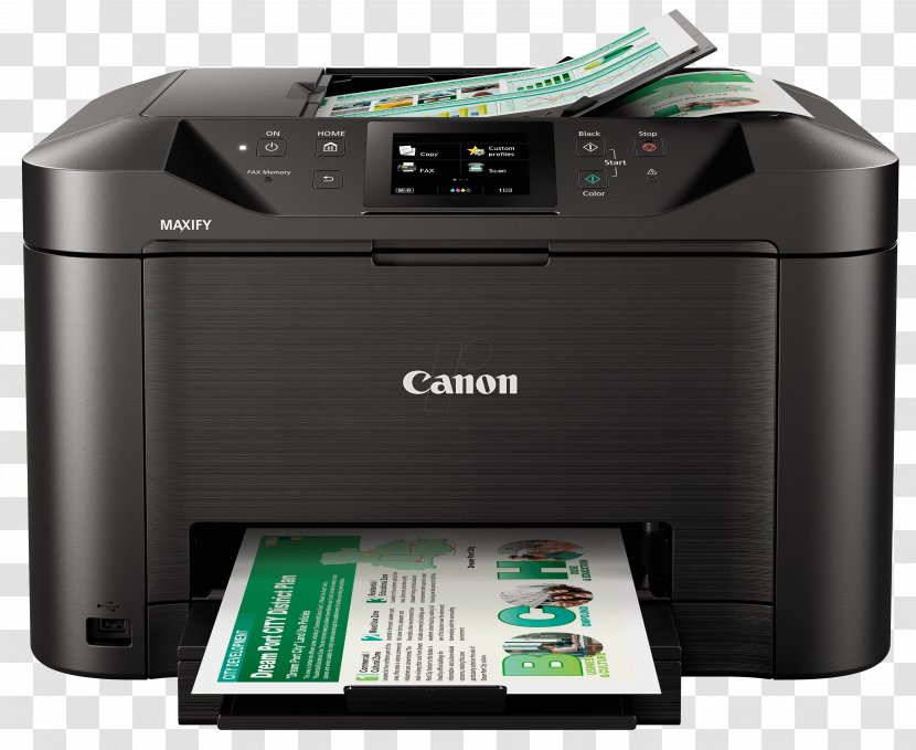 Multi-function Printer Inkjet Printing Canon - Tablet Computers Transparent PNG