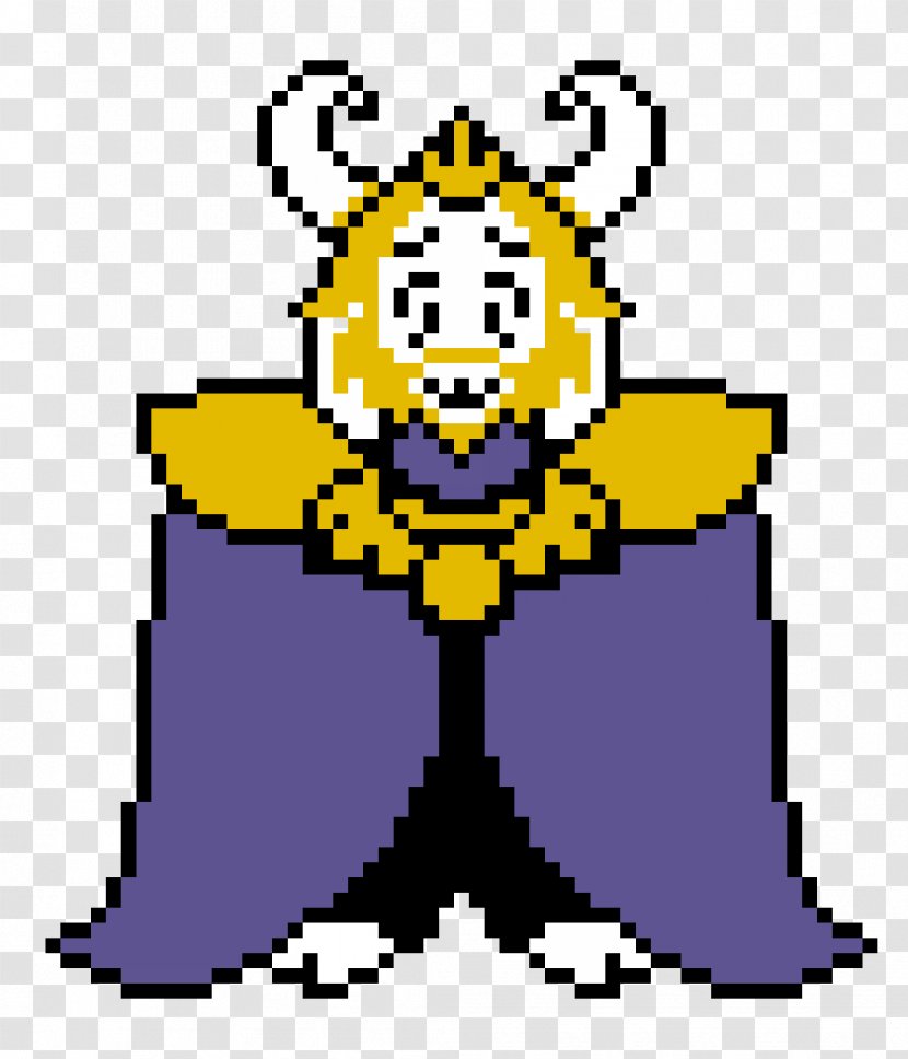 Undertale Pixel Art Toriel Drawing - Beadwork - Sprite Transparent PNG