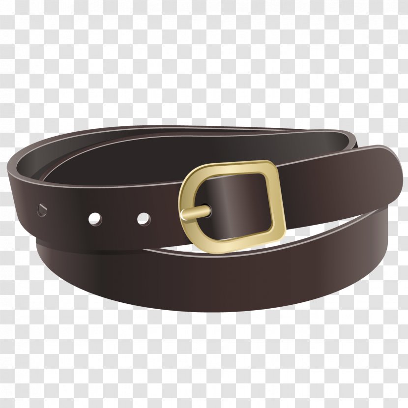 Belt Leather Strap - Fine Transparent PNG