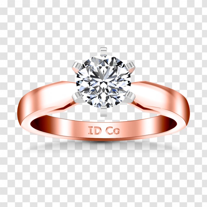Wedding Ring Engagement Solitaire - Gemstone Transparent PNG