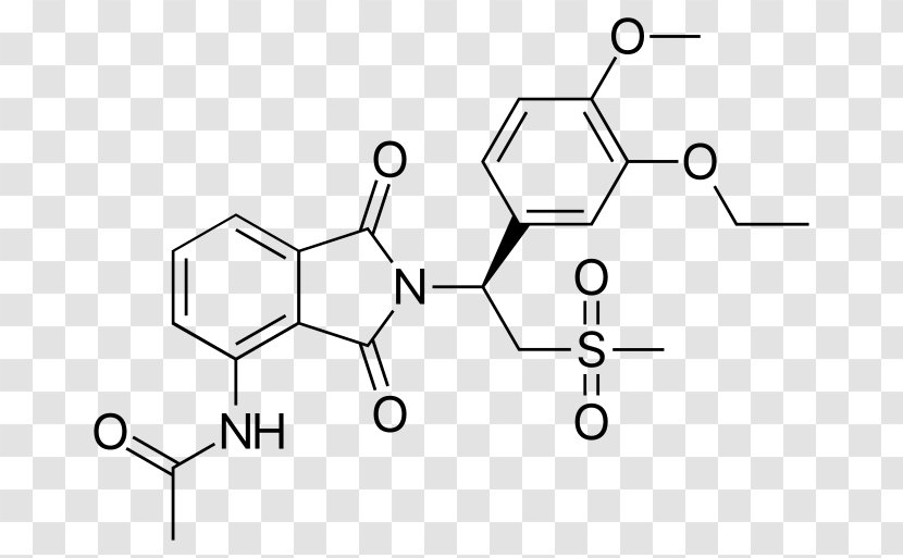 Apremilast Pharmaceutical Drug Development Of Analogs Thalidomide Structure Lenalidomide - Frame - Tumor Necrosis Factor Alpha Transparent PNG