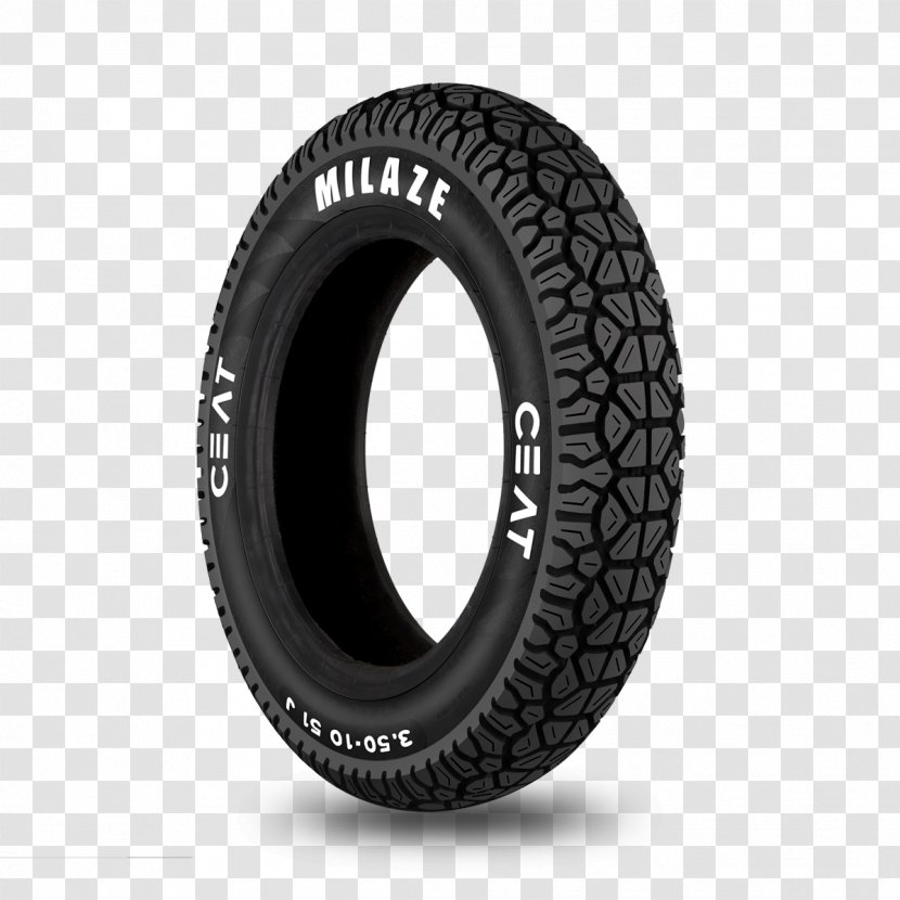 Scooter CEAT Tubeless Tire Motorcycle - Tread - Tyre Transparent PNG