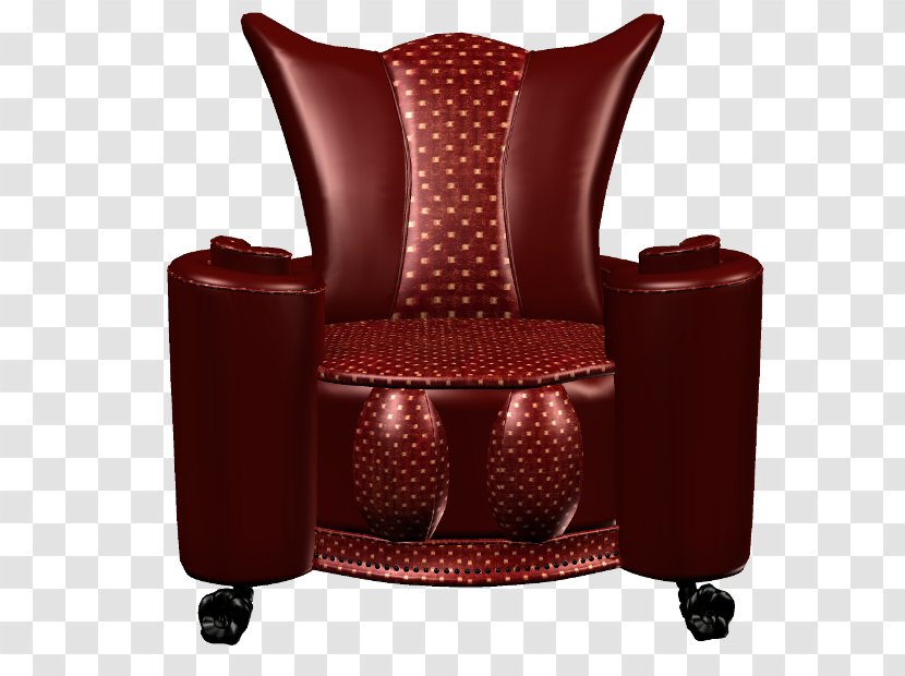 Chair Couch - Red Transparent PNG