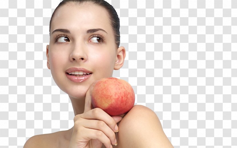 Mask Skin Oil Face Facial - Apple Took The Female Models Transparent PNG