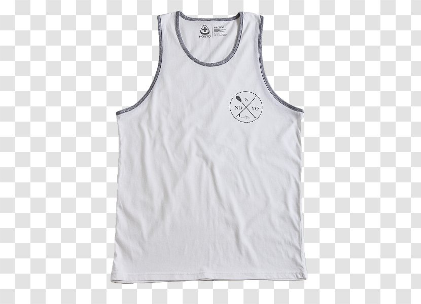 Gilets T-shirt Top Clothing Sleeve - Tanktop - White Tank Transparent PNG