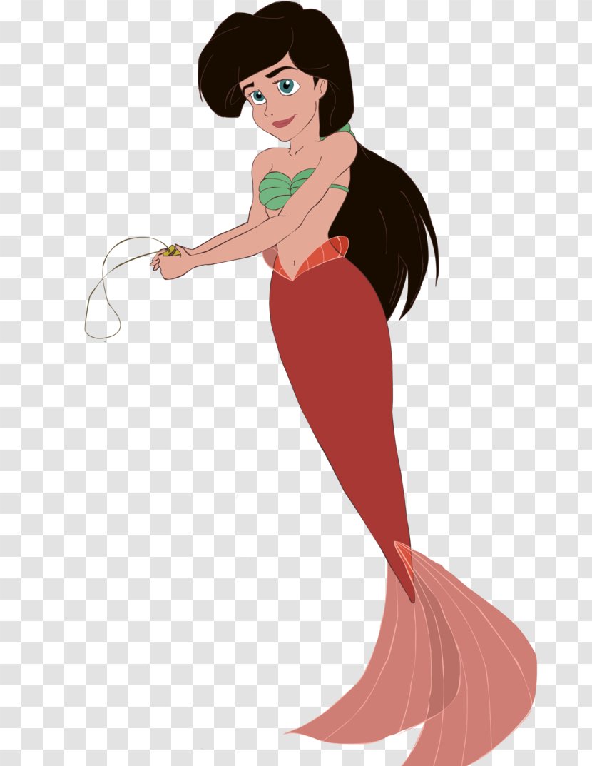 Ariel The Prince Melody Disney Princess Mermaid - Watercolor Transparent PNG