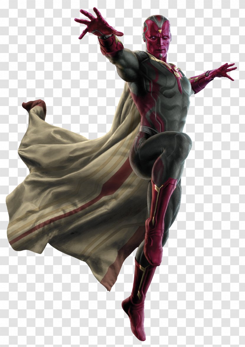 Vision Iron Man Wanda Maximoff Black Widow Ultron - Marvel Comics - Hawkeye Transparent PNG