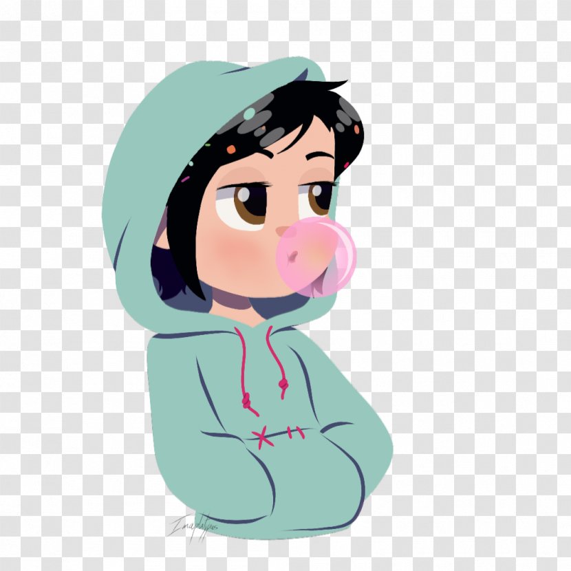 Vanellope Von Schweetz Fan Art DeviantArt - Heart - Wreck It Ralph Transparent PNG