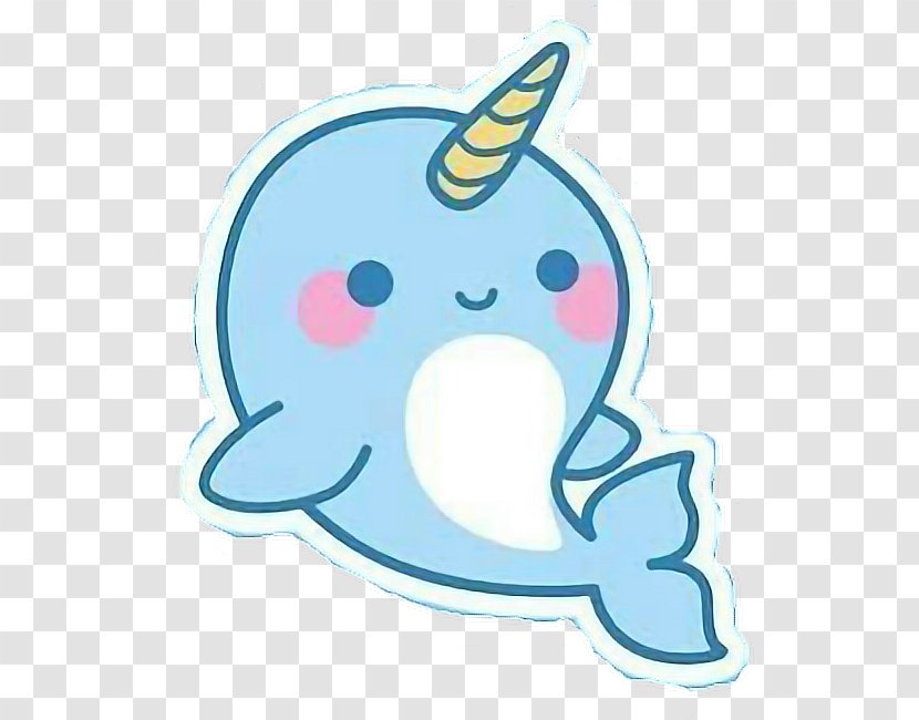 Narwhal Whales Kawaii Image Cuteness - Az Graphic Transparent PNG
