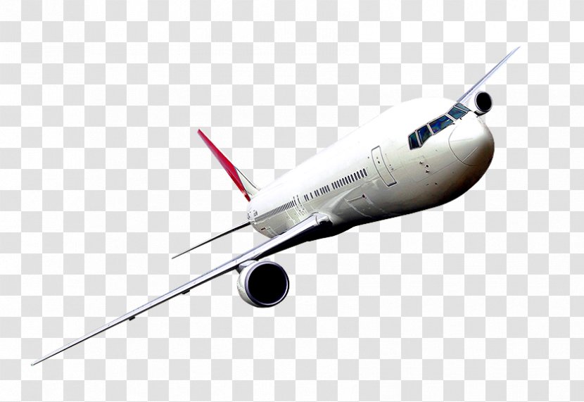 Airplane Travel - Boeing 767 - Aircraft Transparent PNG