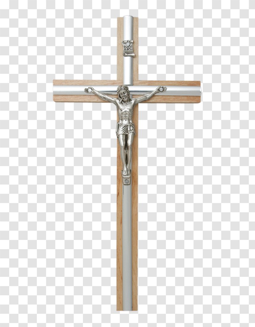 Crucifix Christian Cross Symbol Τεχνογρανίτης - Silver Transparent PNG