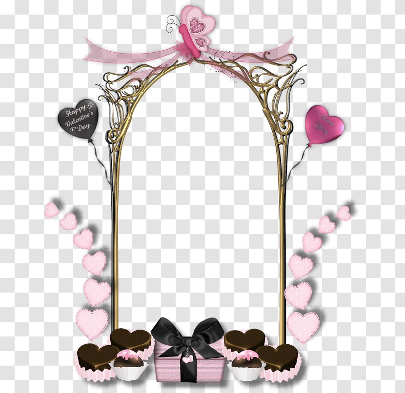 Picture Frames Pink M Body Jewellery Font Transparent PNG