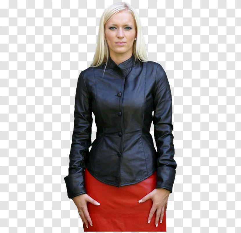 Leather Jacket T-shirt Made To Measure - Outerwear - Kurze Zusammenfassung Transparent PNG