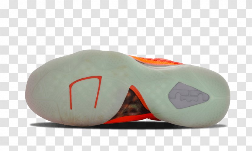 Nike Basketball Shoe Sneakers Orange Transparent PNG