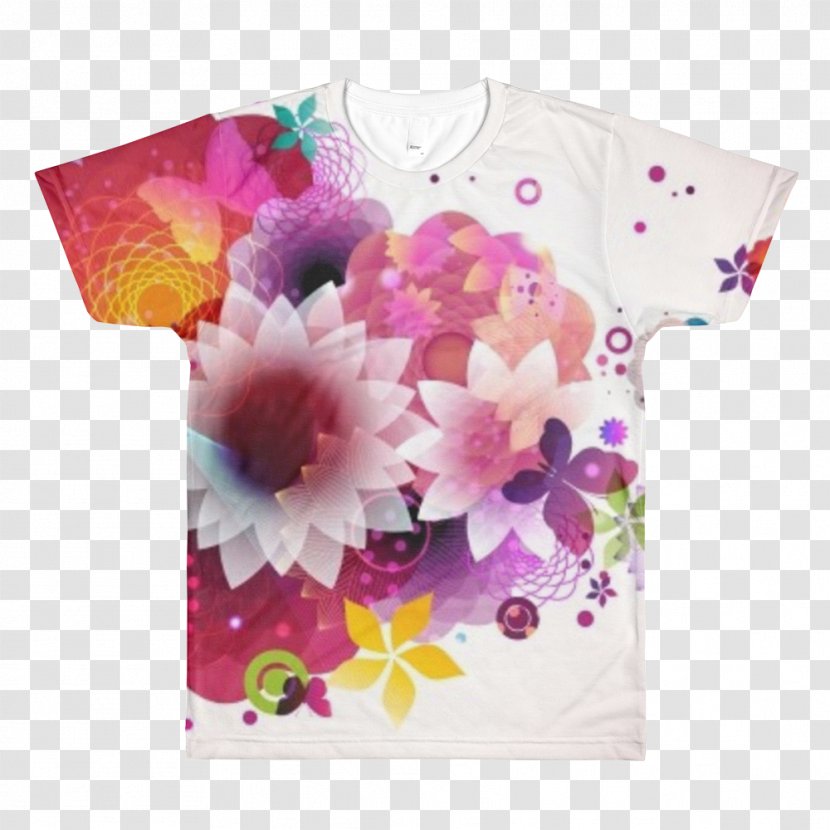 Vector Graphics Floral Design Illustration Royalty-free Flower - Magenta Transparent PNG