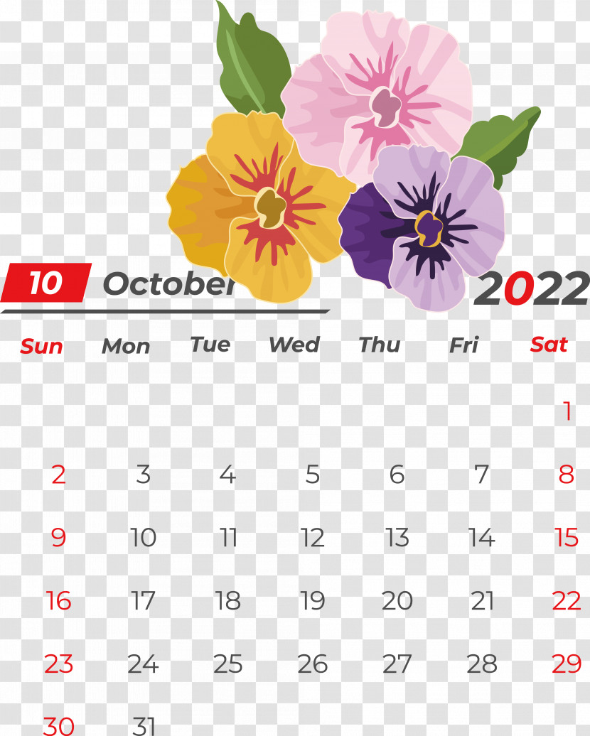 Flower Calendar Font Petal Meter Transparent PNG