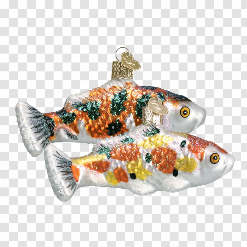 Butterfly Koi Christmas Ornament Decoration - Old World Factory Outlet Transparent PNG