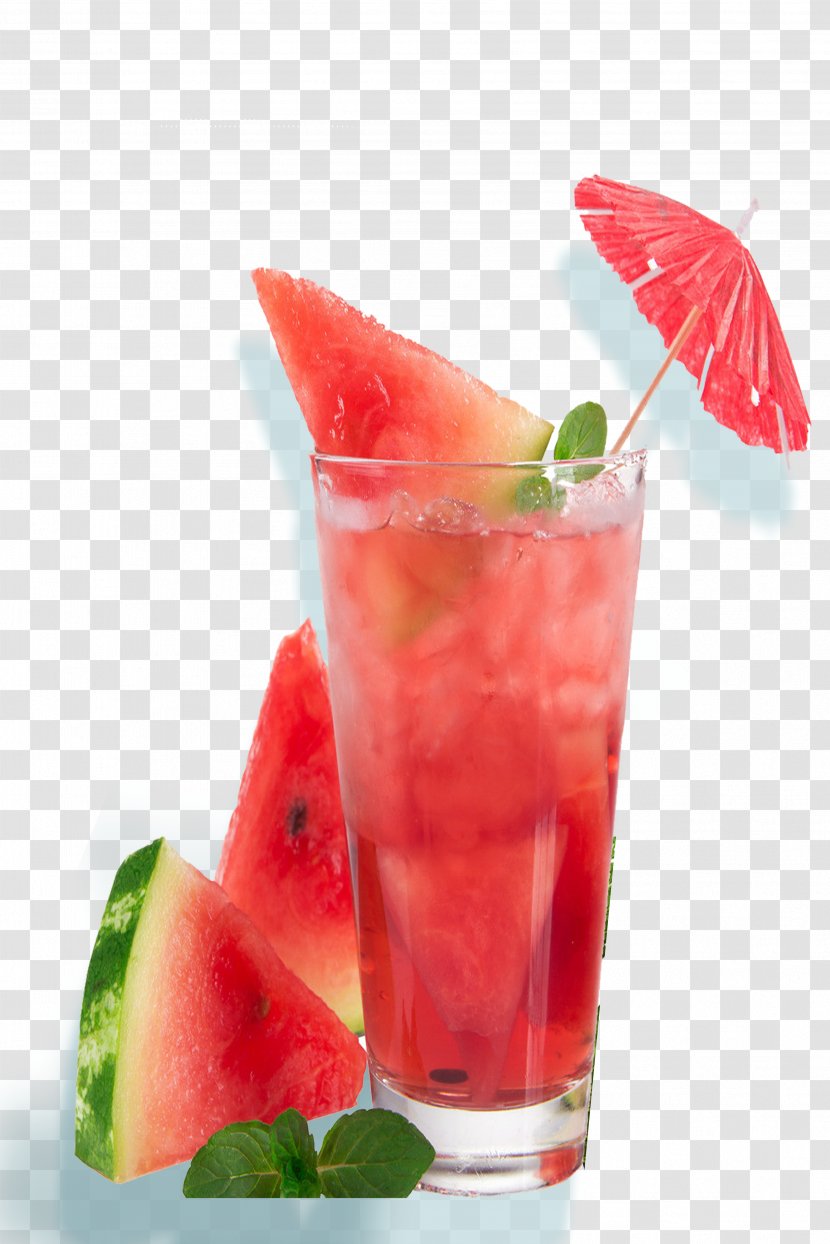 Apple Juice Watermelon Sea Breeze Cocktail Garnish Transparent PNG