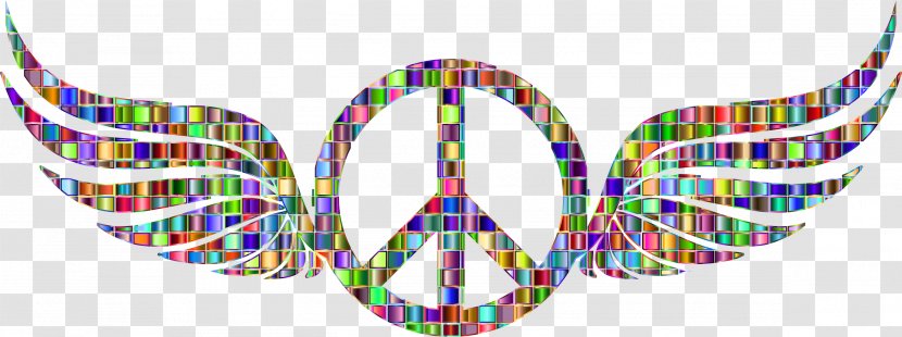 Peace Symbols - Symbol - Mosaic Transparent PNG