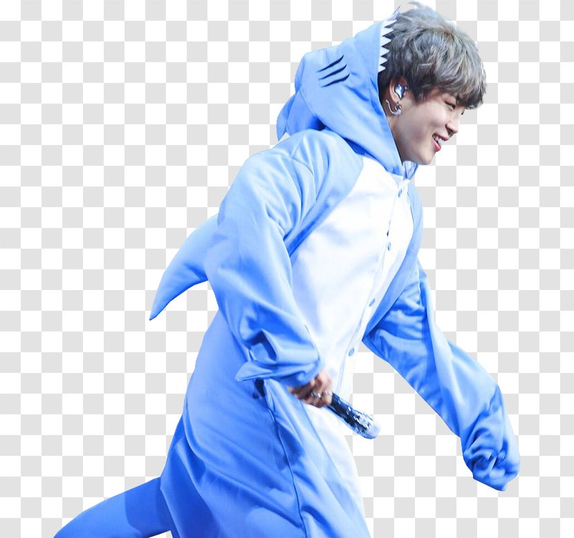 Jimin Blue Shark BTS K-pop - Suga Transparent PNG