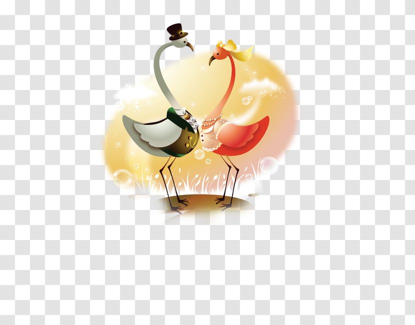 Drawing Photography Clip Art - Heart - Decorative Dove Duck Transparent PNG