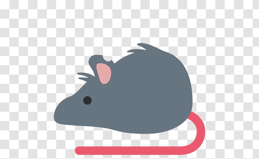 Emojipedia Computer Mouse Rat - Sticker Transparent PNG