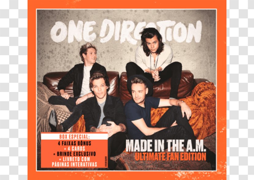 Made In The A.M. One Direction Album Never Enough - Cartoon Transparent PNG
