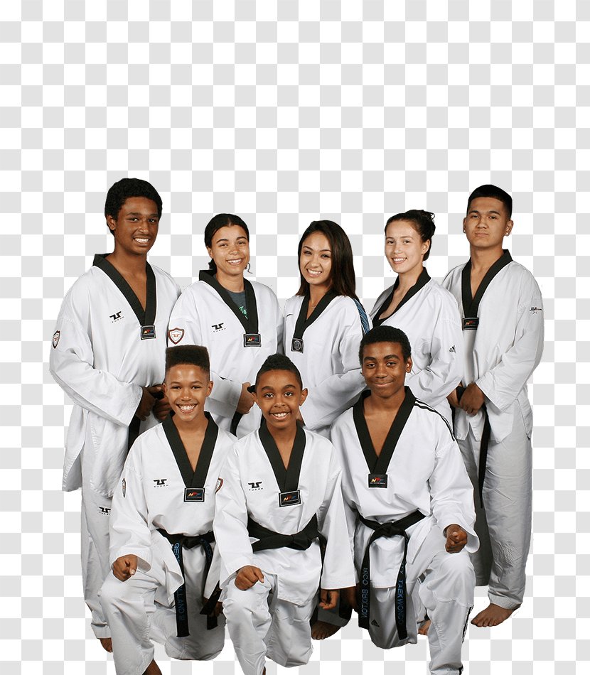 Taekwondo Dobok Karate Social Group Hapkido - Silhouette Transparent PNG