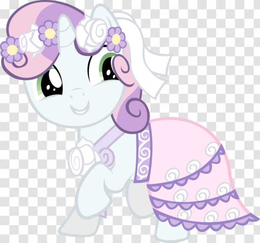 Sweetie Belle Spike Rarity Princess Cadance Twilight Sparkle - Cartoon - Dress Transparent PNG