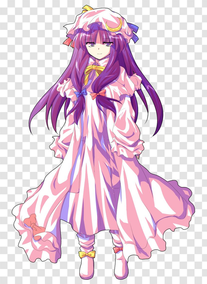 Patchouli The Embodiment Of Scarlet Devil Dairi Regency Niconico Perfect Cherry Blossom - Flower Transparent PNG