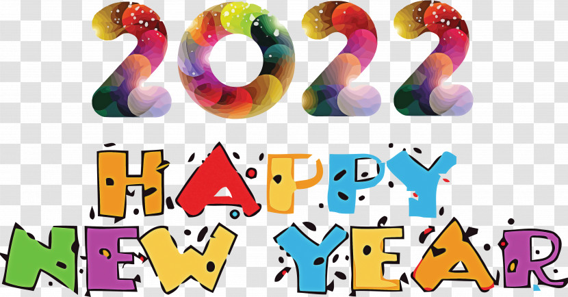 2022 Happy New Year 2022 New Year 2022 Transparent PNG