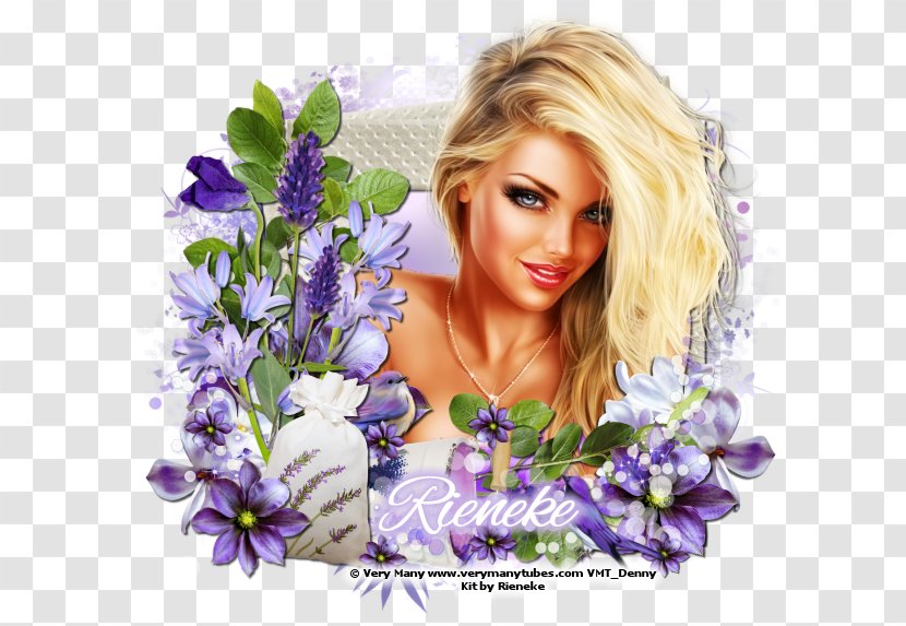 Floral Design Hair Coloring Rose Family Blond Lilac - Lavender Fields Transparent PNG