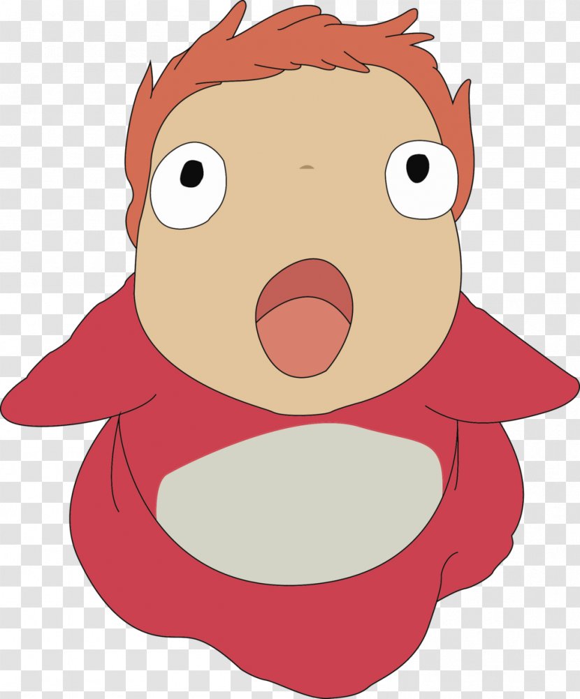 Sosuke Drawing Film Studio Ghibli - Heart - Goldfish Transparent PNG