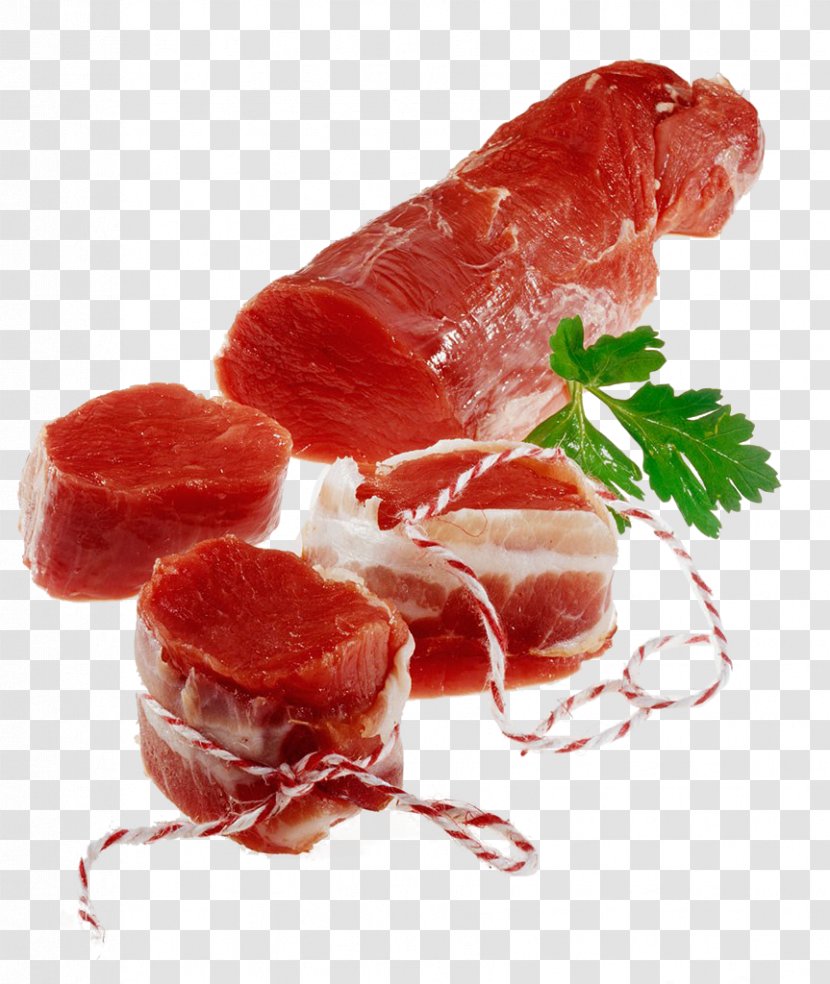Capocollo Ham Red Meat Lamb And Mutton - Heart Transparent PNG