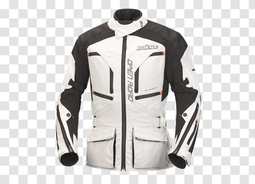 Leather Jacket Clothing Hoodie Motorcycle - Textile Transparent PNG