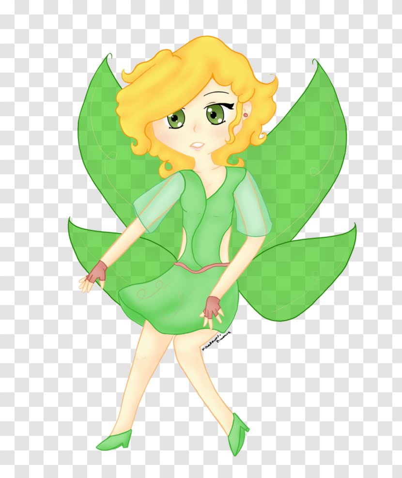 Fairy Green Leaf Clip Art - Cartoon Transparent PNG